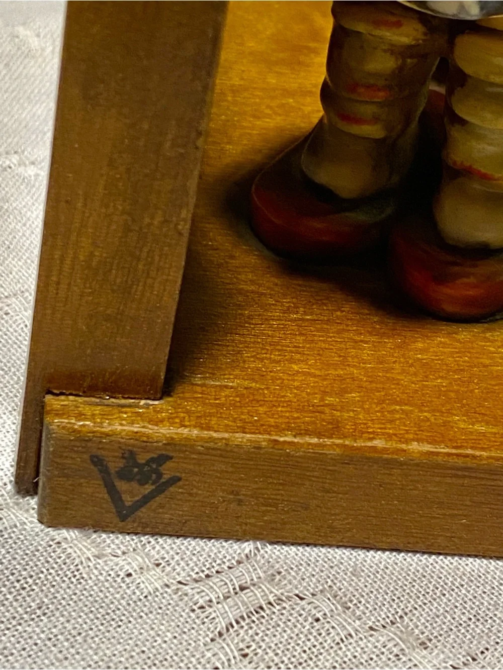 1950s Hummel Wooden Gate Bookends